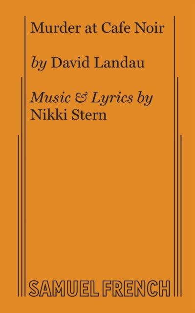 Book cover of: Murder at Cafe Noir. By: David Landau