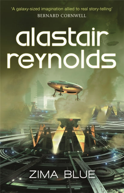 Book cover of: Zima Blue. By: Alastair Reynolds