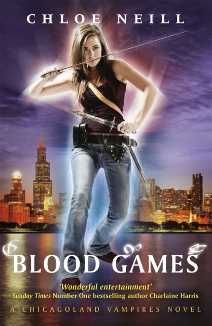 Book cover of: Blood Games. By: Chloe Neill