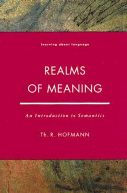 Book cover of: Realms of Meaning
