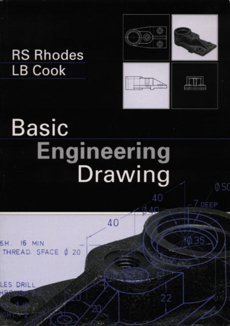 Book cover of: Basic Engineering Drawing. By: Rhodes