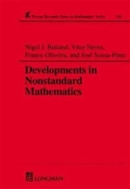 Book cover of: Developments in Nonstandard Mathematics