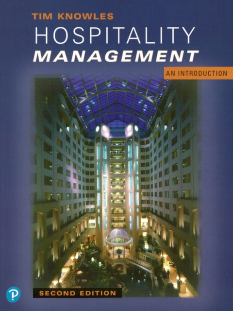 Book cover of: Hospitality Management. By: Tim Knowles