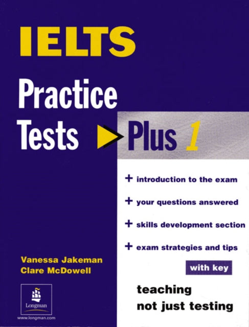 Book cover of: Practice Tests Plus IELTS With Key. By: Vanessa Jakeman