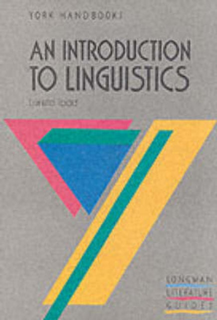Book cover of: Introduction to Linguistics