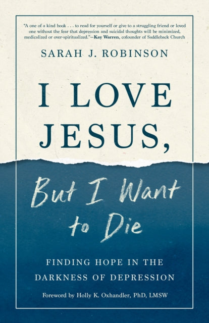 Book cover of: I Love Jesus, But I Want to Die. By: Sarah J. Robinson