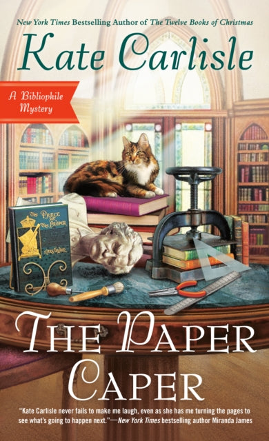 Book cover of: Paper Caper. By: Kate Carlisle