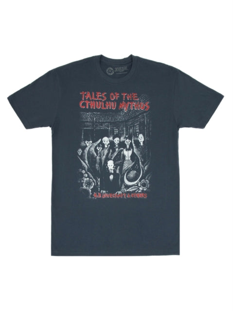Book cover of: Tales of the Cthulhu Mythos Unisex T-shirt Small