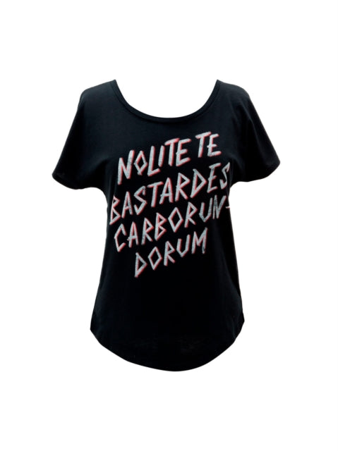 Book cover of: Nolite Te Bastardes Carborondurum Women's Relaxed Fit T-shirt Medium