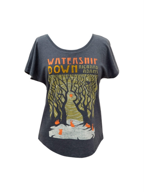 Book cover of: Watership Down Women's Relaxed Fit T-shirt Small
