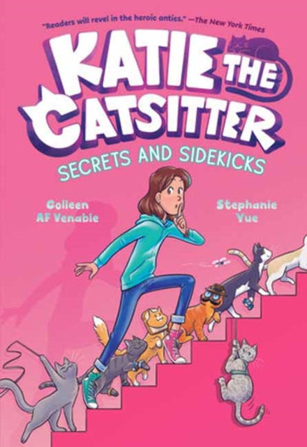 Katie the Catsitter 3: Secrets and Sidekicks, (A Graphic Novel)