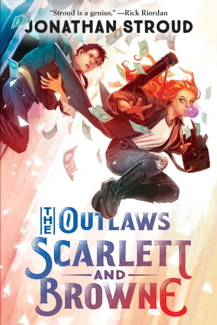 Book cover of: Outlaws Scarlett and Browne. By: Jonathan Stroud