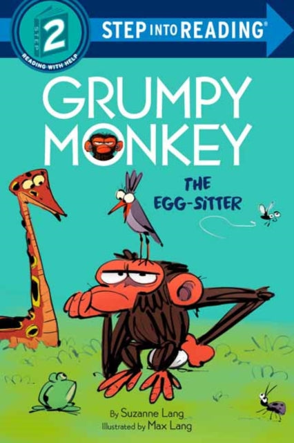 Book cover of: Grumpy Monkey The Egg-Sitter. By: Suzanne Lang