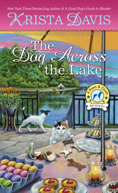 Book cover of: Dog Across the Lake. By: Krista Davis
