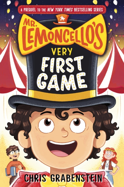 Book cover of: Mr. Lemoncello's Very First Game. By: Chris Grabenstein