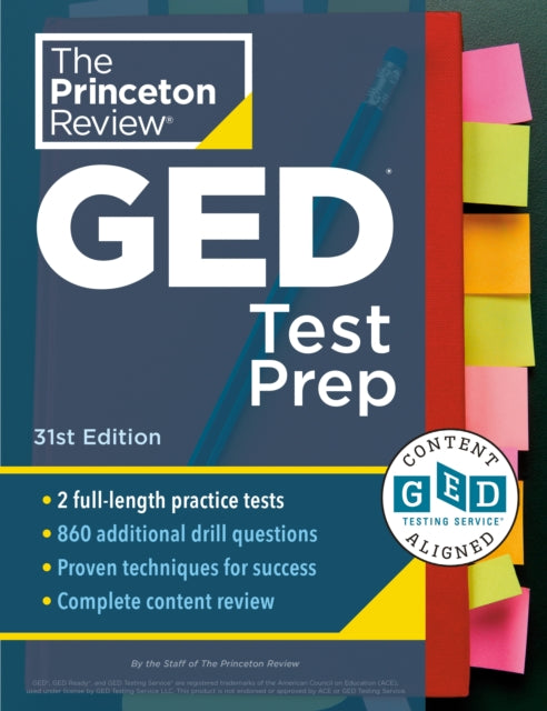 Book cover of: Princeton Review GED Test Prep. By: The Princeton The Princeton Review