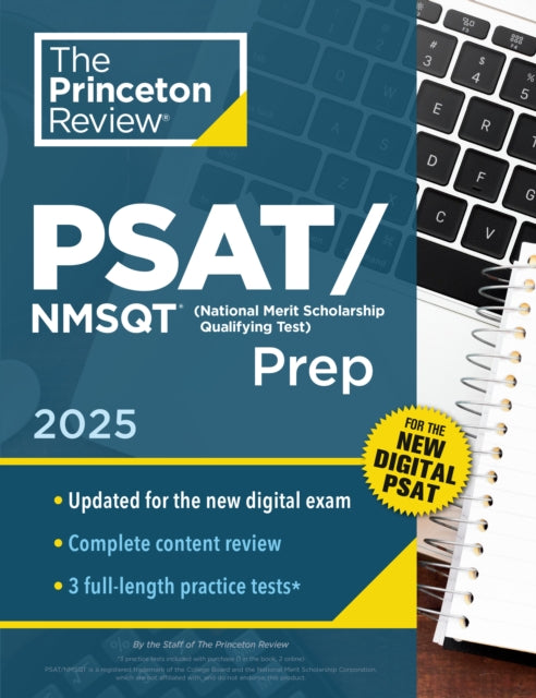 Book cover of: Princeton Review PSAT/NMSQT Prep, 2025