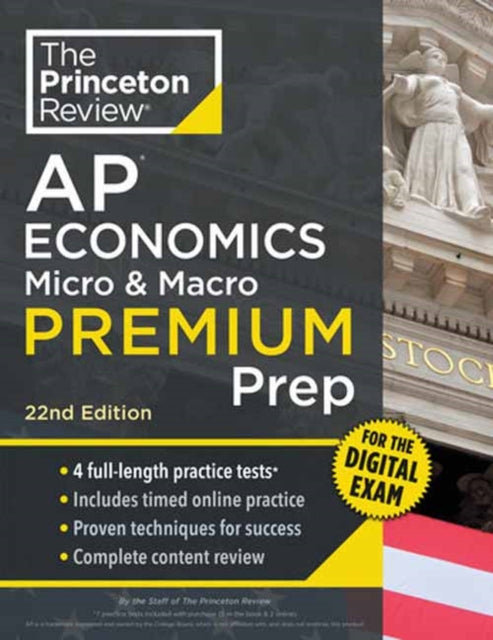 Book cover of: Princeton Review AP Economics Micro & Macro Premium Prep, 22nd Edition