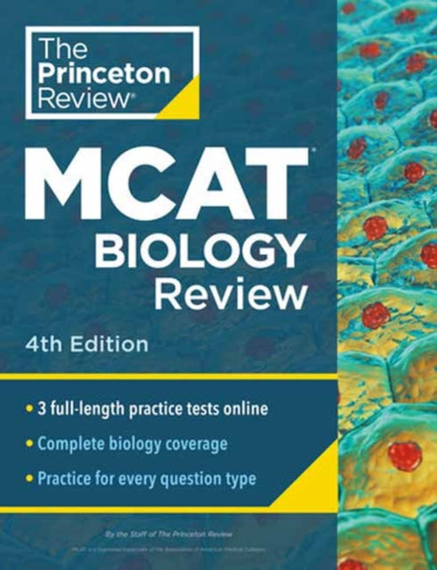 Book cover of: Princeton Review MCAT Biology Review, 4th Edition