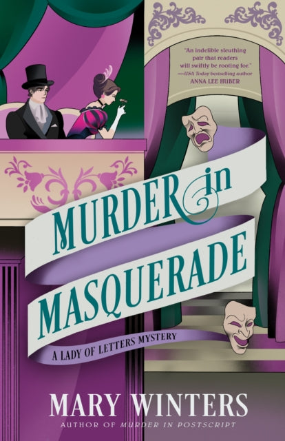 Book cover of: Murder in Masquerade. By: Mary Winters