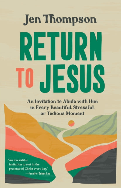 Book cover of: Return to Jesus