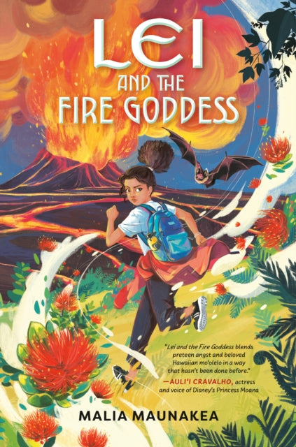 Book cover of: Lei and the Fire Goddess. By: Malia Maunakea