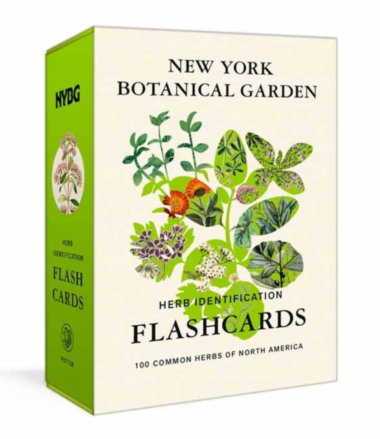 Book cover of: New York Botanical Garden Herb Identification Flashcards