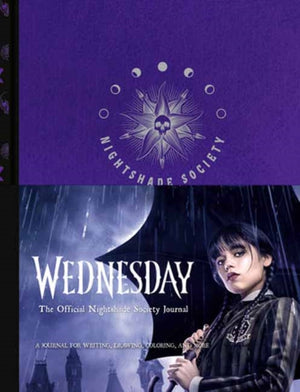 Wednesday: The Official Nightshade Society Journal, A Journal for Writing, Drawing, Coloring, and More