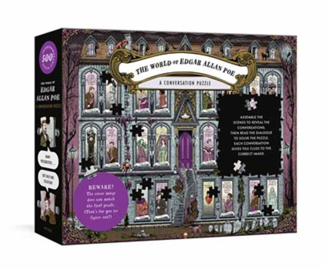 Book cover of: World of Edgar Allan Poe: A Conversation Puzzle