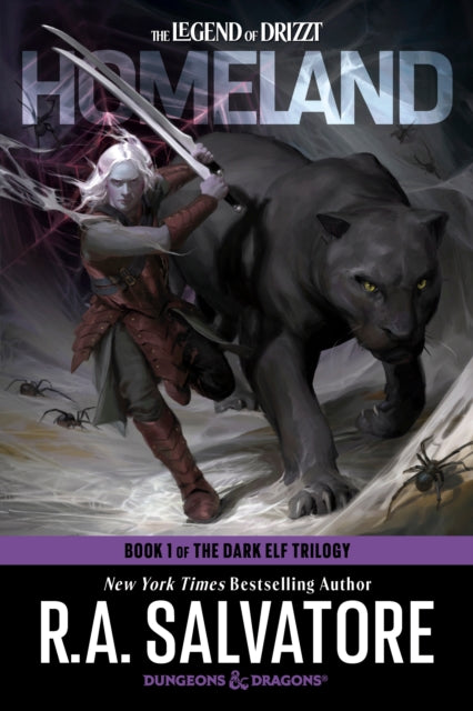 Book cover of: Homeland: Dungeons & Dragons. By: R. A. Salvatore