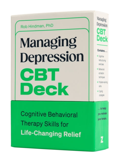 Book cover of: Managing Depression CBT Deck