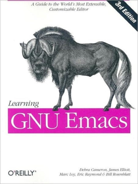 Book cover of: Learning GNU Emacs 3e. By: Debra Cameron