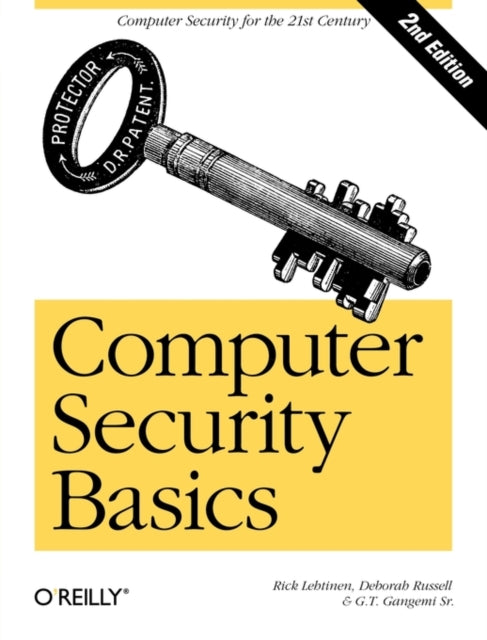 Book cover of: Computer Security Basics 2e. By: Rick Lehtinen