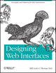 Book cover of: Designing Web Interfaces. By: Scott, Bill