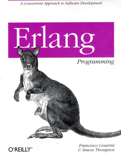 Book cover of: Erlang Programming. By: Francesco Cesarini