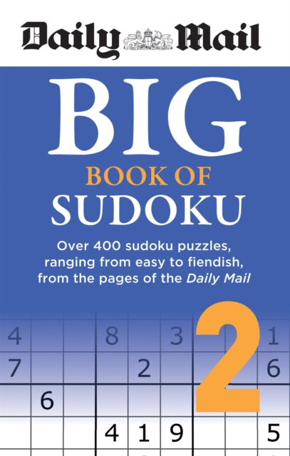 Book cover of: Daily Mail Big Book of Sudoku Volume 2. By: Daily Mail