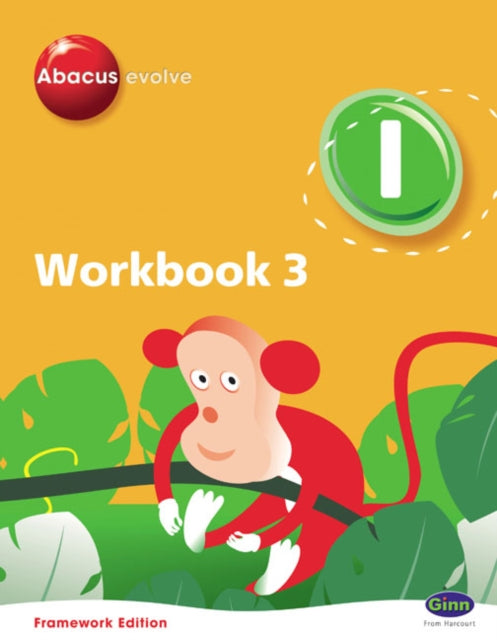 Book cover of: Abacus Evolve Y1/P2 Workbook 3 Pack of 8 Framework Edition. By: Ruth Merttens