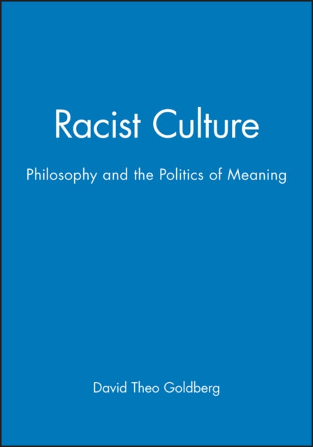 Book cover of: Racist Culture