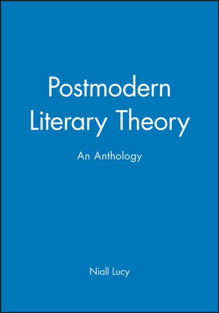 Book cover of: Postmodern Literary Theory. By: Niall Lucy