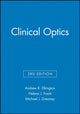 Book cover of: Clinical Optics. By: A. R. Elkington