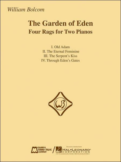 Book cover of: Garden Of Eden - Four Rags For Two Pianos. By: William Bolcom