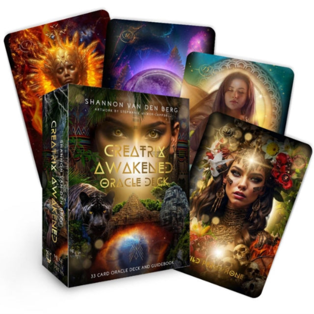 Book cover of: Creatrix Awakened Oracle Deck