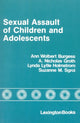 Book cover of: Sexual Assault of Children and Adolescents. By: Ann Burgess