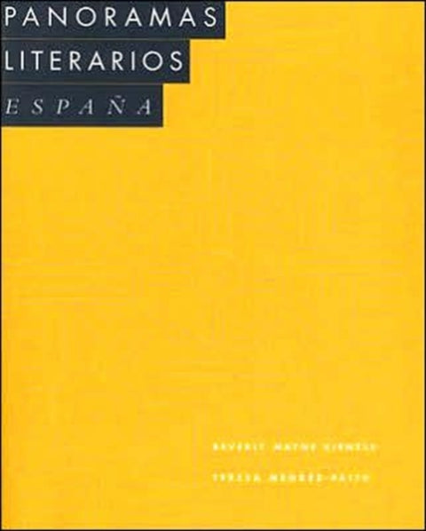 Panoramas literarios