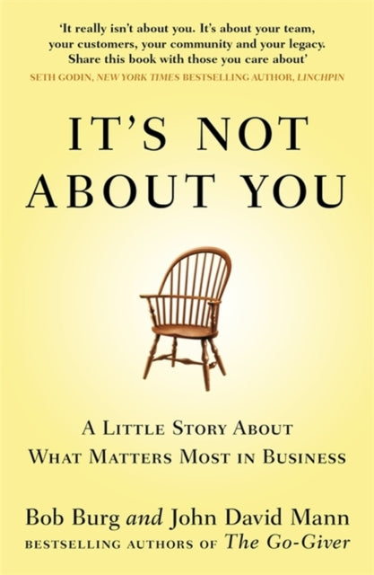 It's Not About You