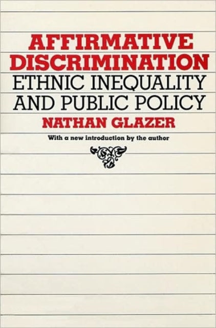Book cover of: Affirmative Discrimination