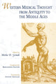 Book cover of: Western Medical Thought from Antiquity to the Middle Ages