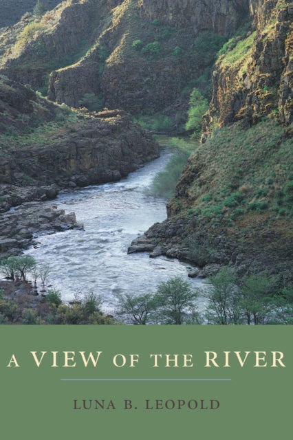 Book cover of: View of the River. By: Luna Bergere Leopold