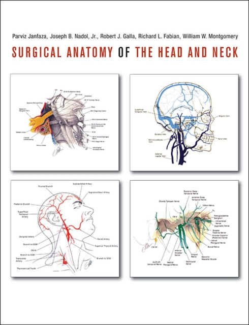 Book cover of: Surgical Anatomy of the Head and Neck. By: Parviz Janfaza