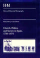 Book cover of: Church, Politics, and Society in Spain, 1750-1874